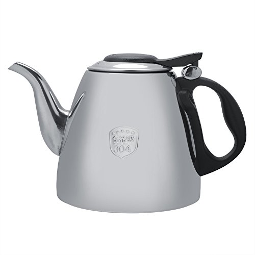 Stainless Steel Stove-top Teapot – Tea & Coffee Pot Kettle with Heat Resistant Handle (1.5L)