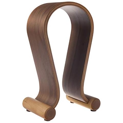 Soporte para Auriculares de Madera Maclean MC-815 Cover
