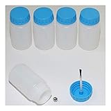 Tupflack Flasche Tupflackflasche Pinselflasche Pinselfläschchen 50 ml * ohne Inhalt * (5)