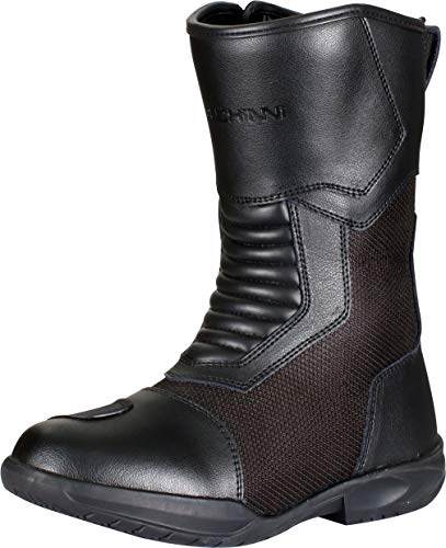 Duchinni Cassidy - Botas de moto para mujer, color negro, talla 40/UK 7