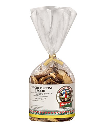 Galfrè Antipasti d'Italia - Secs Champignon - Sac gr. 50 - Produit Artisanal Italien Cover