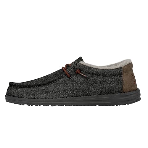 Hey Dude Wally Black Shell Mens Shoes