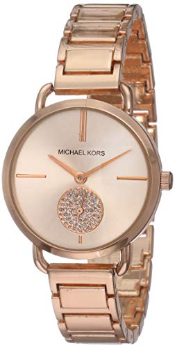 Michael Kors Women's Portia Rose Gold-Tone Watch MK3640