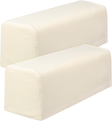 Homoyoyo Juego de 2 fundas para reposabrazos de sofá, extraíbles e impermeables, lavables, antideslizantes, elásticas, para sofá reclinables,