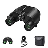 AIRAWT 20x25 Compact Binoculars for Adults and Kids, High Powered BAK4 Easy Focus Binoculars with Low Light Vision, Large Eyepiece for Travel, Hiking, Wildlife, Bird Watching, Cruise, Concerts, Sport