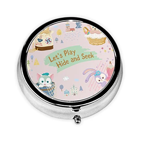 ベアードール&フレンズ アニメキャラクター グッズ 人気 シェリーメイ ステラルー ピルケース 薬ケース 丸型 3段分割 円形 薬入れ 錠剤ケース 習慣薬箱 サプリメントケース サプリケース 軽量 耐久性 飲み忘れ防止 携帯型 コンパクト