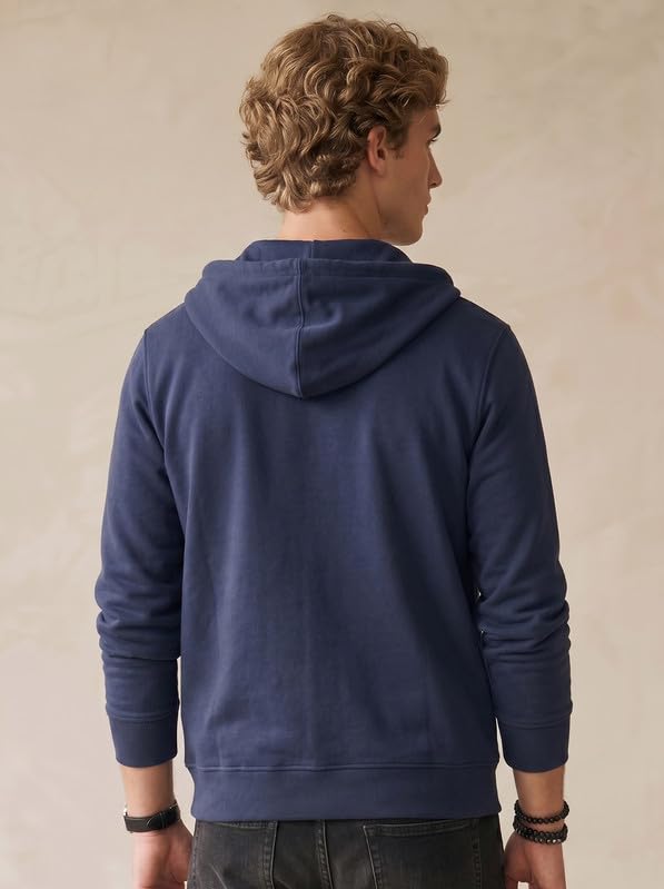 Image of XENOVAURBAN Zipper Hoodie for Men /Women | Unisex fit Cotton Fleece Hooded Sweatshirt - Zipper