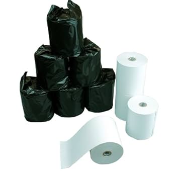 ビジコム純正感熱レジロール紙80mm幅×外径80×内径12mm 69巻 芯あり 41p7W9iXnBL.jpg