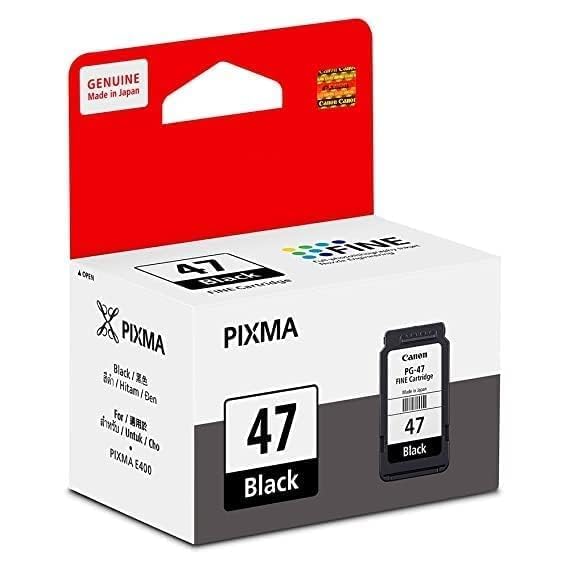 PG- 47 Black Ink Cartridge Compatible with Canon Printer/Black Ink Cartridge Compatible with Canon Printer E410,E3170,E3370,E410,E470,E477,E417/ E4270,E4570-image-49