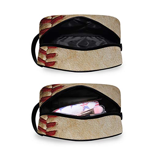 KUWT Travel Toiletry Bag Sport Ball Baseball Print Dopp Kit Portable Cosmetics Makeup Bag Organizer Toiletry Kit for Men Women 7 KUWT Travel Toiletry Bag Sport Ball Baseball Print Dopp Kit Portable Cosmetics Makeup Bag Organizer Toiletry Kit for Men Women