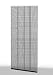 Produktbild Klemm Lamellenvorhang Insektenschutzvorhang"Comfort" 4 tlg 100x220 cm Profil weiß, Lamelle weiß
