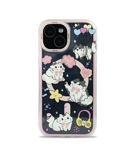 Image of Wonderland Case Cover for iPhone 15 | Dreamy Fantasy Art Design | Slim Fit | Wireless Charging Compatible | Shockproof Back Cover | Raised Edges