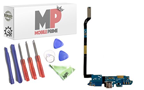 MobilePrime Charging Port Replacement Kit Compatible for Samsung Galaxy S4 I545 Including Repair Tools