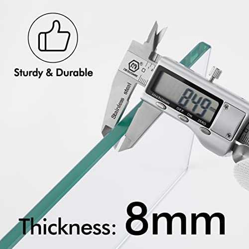 Kes Glass Bathroom Shelf, 23.6 Inches Glass Shelf For Bathroom With Tempered Glass Floating Shelves Bathroom Sus 304 Stainless Steel Wall Mount Brushed Finish, A2024S60-2 #TOP7