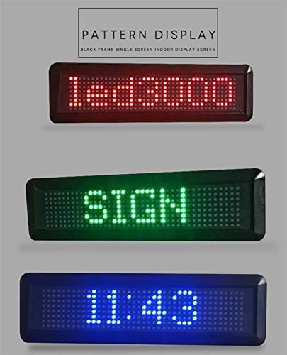 Temporizador digital con mensaje LED y control remoto miniatura 7