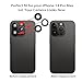 3pcs/Set Rear Camera Lens Covers Replacement for iPhone 14 Pro Max, Back Glass Lens Cover Replacement with Pre-Installed Adhesive + Repair Tool Kit, Anti-Lens Scratch & Waterproof