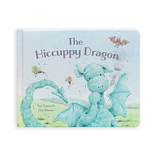 Image of Jellycat The Hiccupy Dragon Book