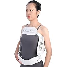 NICHOY Spine Fixation Lumbar Thoracolumbar Brace,Thoracic Medical Orthotics,Hyperextension Back Brace Orthosis Immobilization,Breathable in SummerL-L