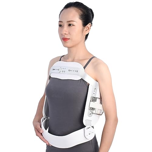 NICHOY Spine Fixation Lumbar Thoracolumbar Brace,Thoracic Medical Orthotics,Hyperextension Back Brace Orthosis Immobilization,Breathable in Summer(M-M)