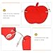 LIOOBO 1pc Rimless Apple-shaped Sunglasses Funny Party Accessory Lightweight Decorative Eyewear for Summer Events Birthdays and Photos Fashion Prop