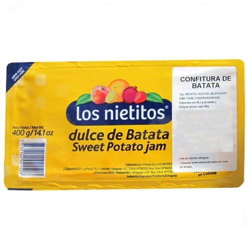 Dulce de Batata (Sweet Potato Coller) Los Nietitos 400g