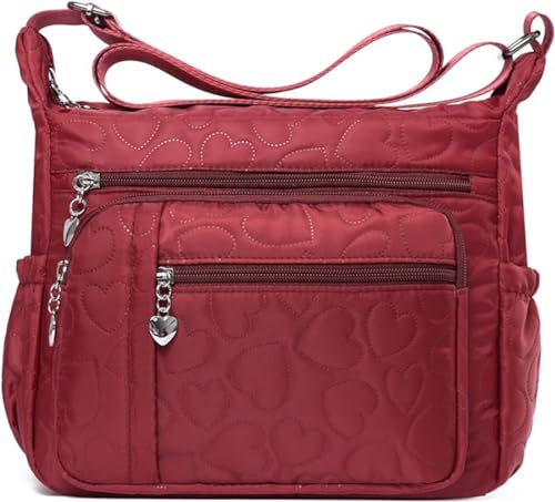 Crossbody Bag For Women Multi Pocket Casual Travel Bag Handbag Shoulder Bag Messenger Bag