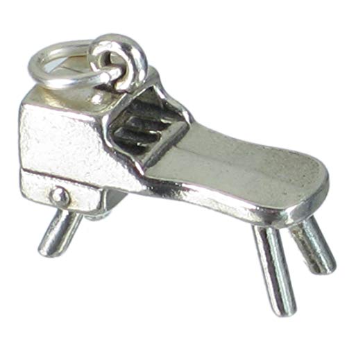 Breloque de table d'appoint en argent sterling .925 x 1 Breloques de table