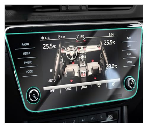 Écran GPS Skoda Superb rayé ? Protégez votre LCD 8 pouces avec ce film TPU durable