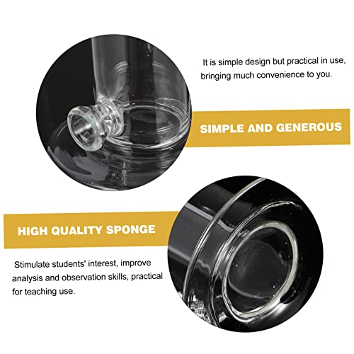 SOLUSTRE Demonstrador De Pressão Vidro Estudante Líquido Instrumento