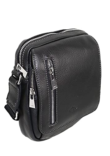KATANA Petit sac bandoulière homme en cuir réf 89103 (3 coul.disp.) (noir)