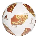 Tamaño: 54 adidas World Cup Glide Balón, Hombre, Dorada, 4