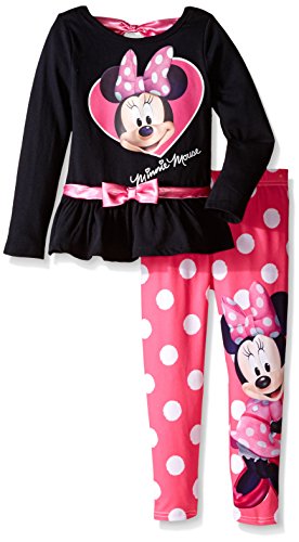 Disney Girls' Minnie Legging Set