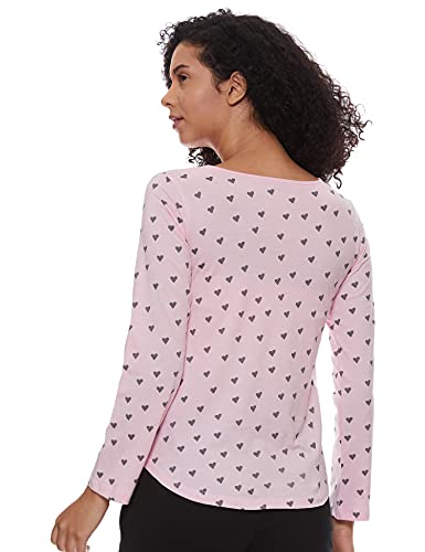 Image of A.T.U.N. (ALL THINGS UBER NICE) Womens Printed Cotton Long Sleeve Regular T-Shirt (Pack of 3)