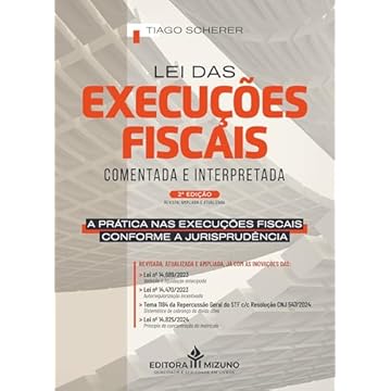Capa do livro Lei das Execuções Fiscais Comentada e Interpretada 2ª edição