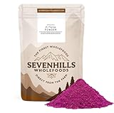 Sevenhills Wholefoods Bio-Pitaya-Pulver 100 g | Rote Drachenfrucht | Gefriergetrocknet | Hochkonzentriert | für Smoothies, Säfte und natürliche rosa Farbe