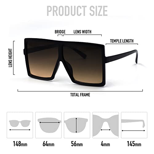 Mad Shade Classic Sunglasses for Women Men UV4004