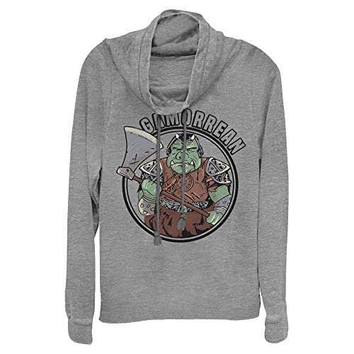 Camisa para mujer de Star Wars y moda friki con ilustración de guardia gamorreano