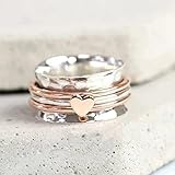 💗【PASSEND FÜR JEDEN ANLASS】💗 Unsere Ringe passen zu jedem Anlass wie Geburtstage, Weihnachten, Jubiläen, Hochzeiten, Abschlussfeiern, Valentinstag und mehr. Sie können verwendet werden, um verschiedene Effekte zu erzielen!