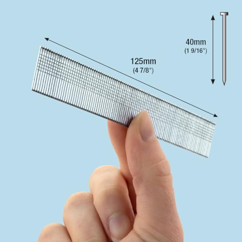 Tacwise 0400 Type 18G / 40 mm Galvanised Brad Nails, Pack of 5000