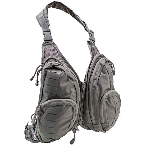 LA Police Gear Tactical Chest Pack Attachment, Vest Pocket Storage System, Backpack Chest Pockets