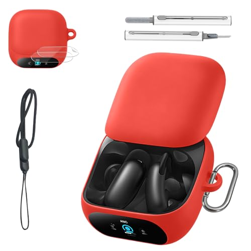Soundcore Liberty 5 Pro�p�P�[�X �X�N���[���v���e�N�^�[2���t�� �t�̃V���R���t���{�f�B�ی�J�o�[ �w��h�~ �h�o �ϏՌ� ���ɗD�������� (���b�h)