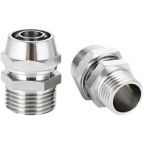 Componentes neumáticos de cobre PC12-04 para tráquea de aire comprimido de 12 mm 5