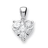 18 ct Weißgold (entspricht der British mit Punze Rechtsvorschriften)