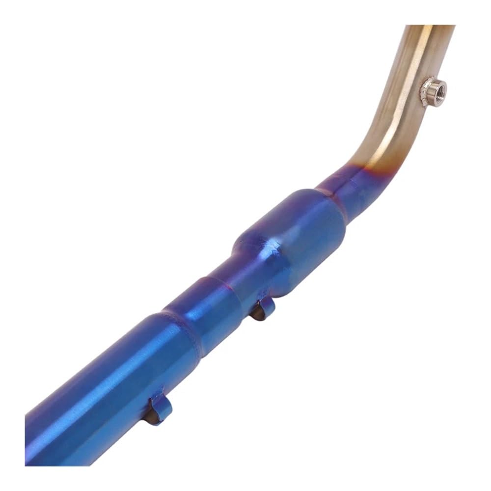 Tuyau Liaison D'échappement Silencieux D'échappement AV&Ant De 51 Mm pour Moto pour YZF R15, R125, MT-15 V3, V4 (2020-2024)