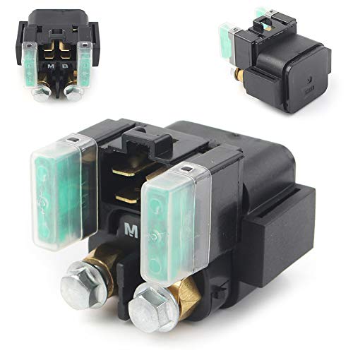 Miniatura 2 de Relé eléctrico de solenoide de relé de arranque de motocicleta compatible con YZF-R1 R6 FZ1 FZ6R FZ8 FJR1300 XT600 XT660 VX600 V-MAX XVS1100 V-Star