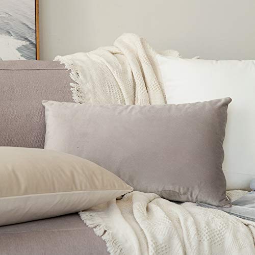 MIULEE Confezione da 1 Federa in Velluto