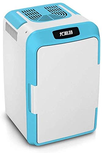 Preisvergleich Produktbild FJFSSH Schmuck Geschenkkarton Haushalt Kühlschrank beweglicher Auto-Kühlschrank Kühlschrank Mini Gefrierschrank Studenten Gefrierschrank (Farbe : Blau)