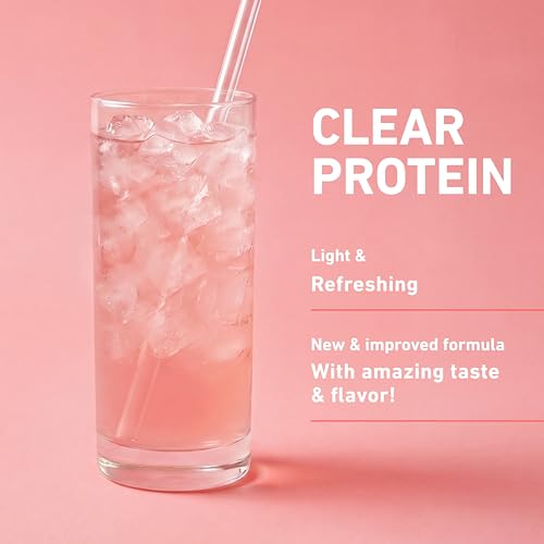 Image of Isopure Clear Whey Isolate Protein Powder, Lactose Free, Gluten Free, Naturally Flavored, Watermelon Lime, 20g Protein Per Serving, 14.1 Oz, 16 Servings (Packaging May Vary)