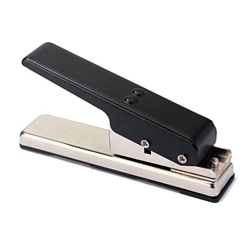 Alnicov - Perforadora para tarjetas de plástico, para hacer púas de guitarra únicas, funciona perfectamente en ABS, PVC, viejas tarjetas de crédito