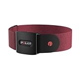 Polar Verity Sense Vermelho - Sensor Óptico de Frequência Cardíaca, ANT+ e Dual Bluetooth, Sensor de FC à prova d'água com apenas um botão, Compatível com Zwift e outros aplicativos